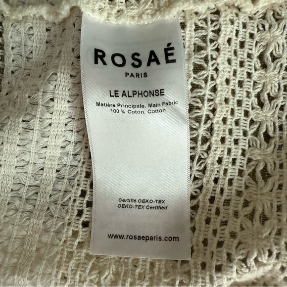 Rosae Paris LE ALPHONSE Lace Tee-Shirt Cotton - Picture 7 of 8